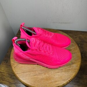 Nike Air Max 270 Womens 8 Hyper Pink Blast Running Shoes FD0293-600